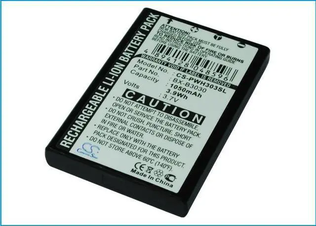 Main image of Estry Battery Replacement for Listen Technologies Media Interface iDSP receivers M1 Receiver Pro Point M1 Microphone Receiver Basic LA-365