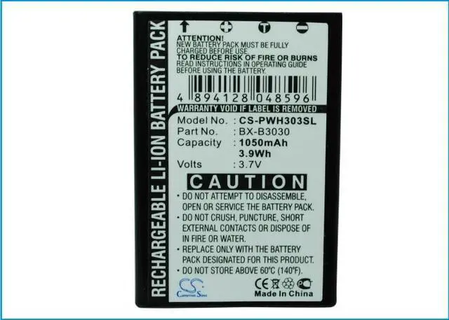 Alt view image 4 of 4 - Estry Battery Replacement for Listen Technologies Media Interface iDSP receivers M1 Receiver Pro Point M1 Microphone Receiver Basic LA-365