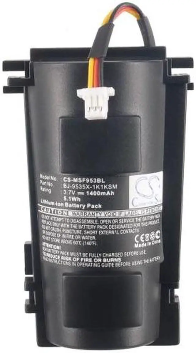 Alt view image 4 of 5 - Estry Battery Replacement for Metrologic MS9535 Voyager 9535BT MS9535 VoyagerBT Dolphin 9535 MS9535BT 00-06260A 95359535BT 46-46870 BJ-9535X-1K1KSM ML95L1-G