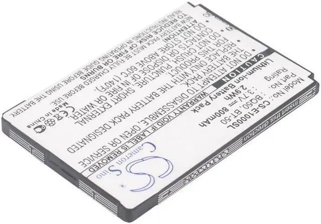 Alt view image 2 of 5 - Estry Battery Replacement for MotoroIa VE240 W408 W375 W450 Active W218 Nextel i880 SLVR L9 EX200 Flipside MB508 Grasp C160 BT50 CFNN1037 SNN5771 SNN5771A SNN5766A BQ50 SNN5804A BT51 SNN5814A