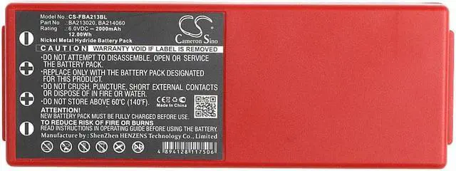 Alt view image 5 of 5 - Estry Battery Replacement for HBC Radiomatic BA214060 Spectrum A Radiomatic BA211060 Radiomatic FUB78AA BA213030 BA209062 RHB1220KY Fub9NM BA210 BA209001 BA209000 PM237745002 BA209060