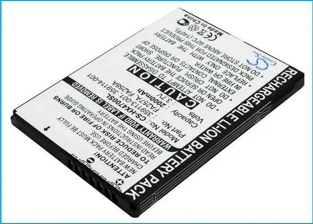 Alt view image 2 of 5 - Estry Battery Replacement for iPAQ HX4800 iPAQ HX4705 iPAQ HX4715 iPAQ HX4700 359498-001 HSTNH-M02B-SL 359113-001 290483-B21 HSTNN-H02C-X