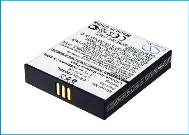 Alt view image 2 of 5 - Estry Battery Replacement for Golf Buddy Pro Pro Tour DSC-GB200 Tour DSC-GB300 Tour DSC-GB200 DSC-GB002 Tour DSC-GB300 LP-A10-06 LP-A11-08