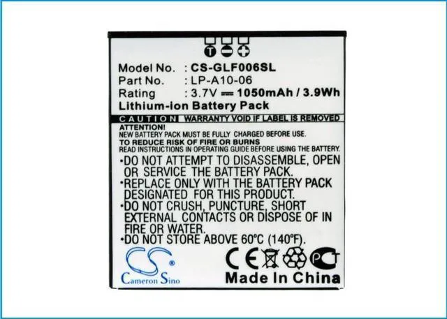 Alt view image 5 of 5 - Estry Battery Replacement for Golf Buddy Pro Pro Tour DSC-GB200 Tour DSC-GB300 Tour DSC-GB200 DSC-GB002 Tour DSC-GB300 LP-A10-06 LP-A11-08