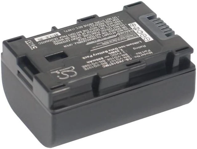 Alt view image 2 of 5 - Estry Battery Replacement for GZ-E100 GZ-GX1BU GZ-MS110BEU GZ-EX310BU GZ-EX355 GZ-MG760 GZHD520 GZ-MS216SEU GZ-EX265 BN-VG108 BN-VG108E BN-VG107 BN-VG108USM BN-VG107E BN-VG107U BN-VG107US BN-VG108U