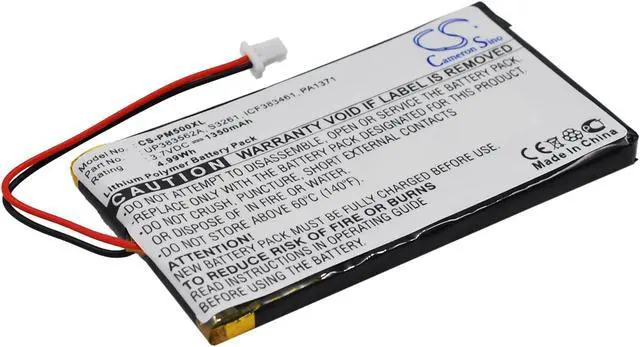 Alt view image 2 of 5 - Estry Battery Replacement for Palm M505 M515 M500 PA1371 ICF383461 LAB363562B UP383562A S3261 IA1TB12B1
