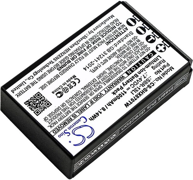 Alt view image 2 of 3 - Estry Battery Replacement for Horizon HX870E HX870 SBR-13LI