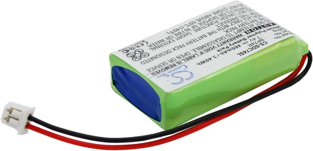 Alt view image 3 of 5 - Estry Battery Replacement for DA 3500RX receiver Receiver 2502B 2500RX receiver 2302-NCP Advance 2502B Receiver 2300RX receiver 2300NCP receiver Receiver 2500B 2302NCP receiver 3500NCP receiver BP74R