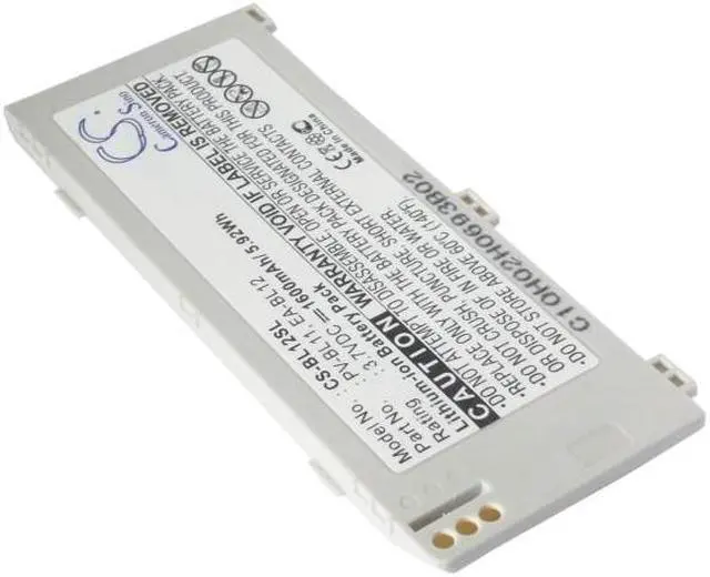 Alt view image 2 of 5 - Estry Battery Replacement for T-mobile Sidekick iD Details Features Sidekick III Sidekick 3 D-Wade Edition PV-BL11 EA-BL12
