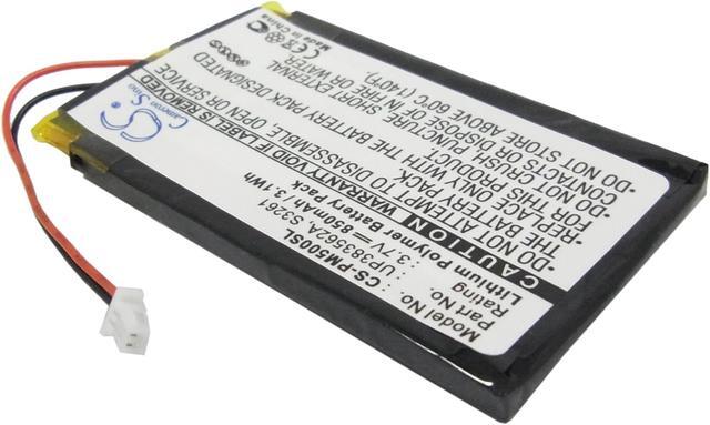 Alt view image 2 of 5 - Estry Battery Replacement for Palm M515 M500 M505 UP383562A PA1371 IA1TB12B1 LAB363562B S3261 ICF383461