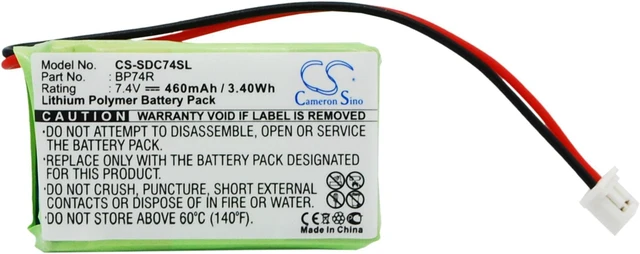 Main image of Estry Battery Replacement for DA 3500RX receiver Receiver 2502B 2500RX receiver 2302-NCP Advance 2502B Receiver 2300RX receiver 2300NCP receiver Receiver 2500B 2302NCP receiver 3500NCP receiver BP74R