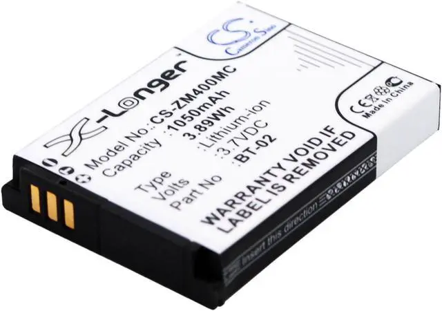 Alt view image 2 of 5 - Battery Replacement for ZOOM Q4 247-9036 Q4 Handy Video Recorder BT-02