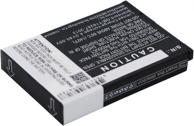 Alt view image 5 of 5 - Battery Replacement for ZOOM Q4 247-9036 Q4 Handy Video Recorder BT-02