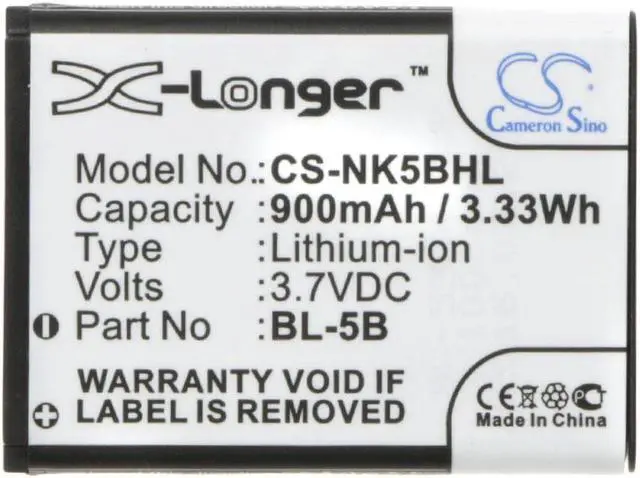 Alt view image 5 of 5 - Estry Battery Replacement for VIVITAR DVR-850W ViviCam T328 ViviCam 8027 V8027 ViviCam V8225 DVR850W VT328 ViviCam 8225 CEL10028 BLI-885 VIV-VB-5B
