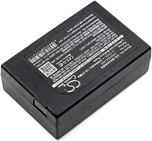 Alt view image 2 of 5 - Estry Battery Replacement for TEKLOGIX 7525C Workabout Pro 7527S-G3 G2 G1 7527 WorkAbout Pro WorkAbout Pro G3 Workabout Pro 7527S-G2 Workabout Pro 7525C-G1 WA3006 WA3020 1050494 1050494-002