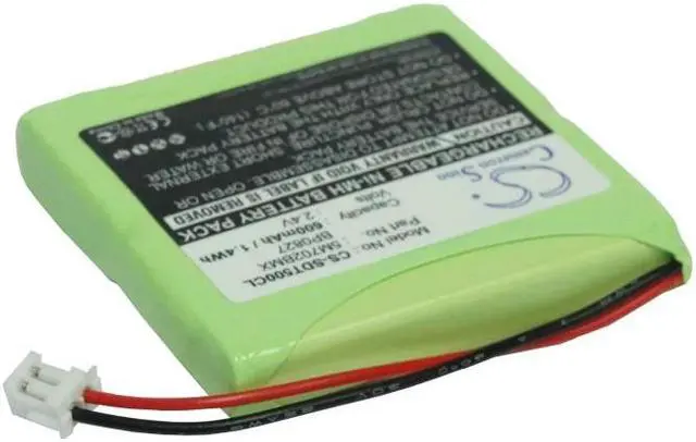 Alt view image 2 of 5 - Estry Battery Replacement for Swissvoice Aeris 196T Aeris 196PT
