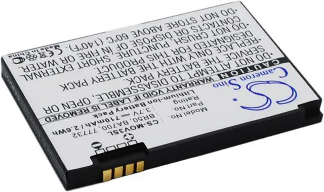 Alt view image 2 of 5 - Estry Battery Replacement for MotoroIa Lifestyle 285 Prolife 300 Prolife 500 Flip P BR50 SNN5696C BA700 SNN5696A SNN5696 SNN5696B 77732 22320