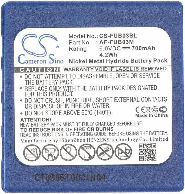 Alt view image 3 of 3 - Estry Battery Replacement for HBC Technos Micron 6 BA222060 Radiomatic Eco Radiomatic Micron 5 Radiomatic Fub03A AF-FUB0 BA209061 FBFUB03 BA209060 BA209000 KH68302500 BA203060 BA209062 PM237745002