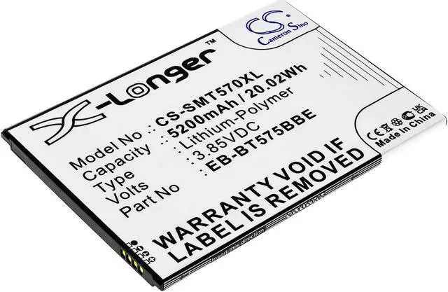 Main image of Battery Replacement for SM-T570 SM-T575N SM-T575 Tab Active 3 Tab Active 3 8.0 Tab Active 3 8.0 2020 EB-BT575BBE GH43-05039A