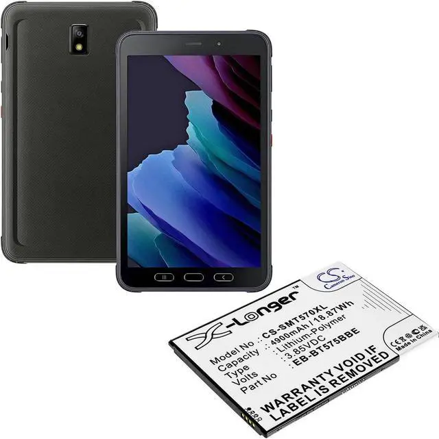 Alt view image 4 of 4 - Battery Replacement for SM-T570 SM-T575N SM-T575 Tab Active 3 Tab Active 3 8.0 Tab Active 3 8.0 2020 EB-BT575BBE GH43-05039A