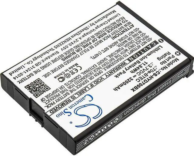 Alt view image 2 of 3 - Estry Battery Replacement for Dolphin 70e 75e 60s 60S-BATT-1 70e-BTEC BAT-EXTENDED-01
