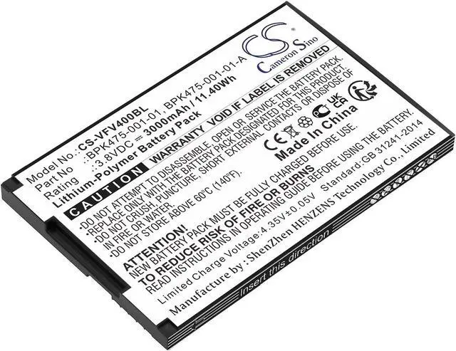 Main image of Battery Replacement for Verifone V400M M435-003-04-NAA-S V400M Plus 4G BPK475-001-01-A BPK475-001-01