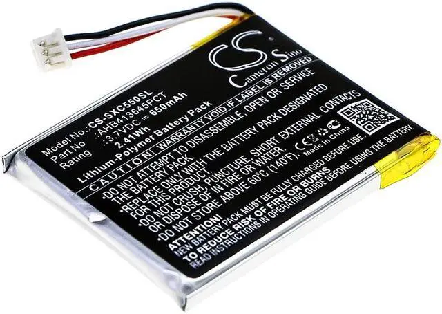 Main image of Estry Battery Replacement for MB 660 PXC 550 EPOS ADAPT 660 AHB413645PCT 507271-88
