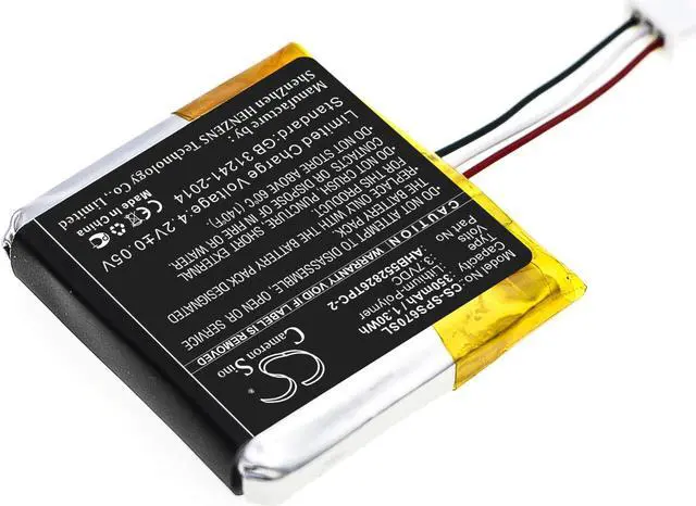 Alt view image 2 of 5 - Estry Battery Replacement for GSP 500 GSP 350 GSP 670 AHB552826TPC-2