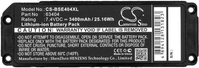 Alt view image 5 of 5 - Estry Battery Replacement for Bose Soundlink Mini 413295 063404 063287