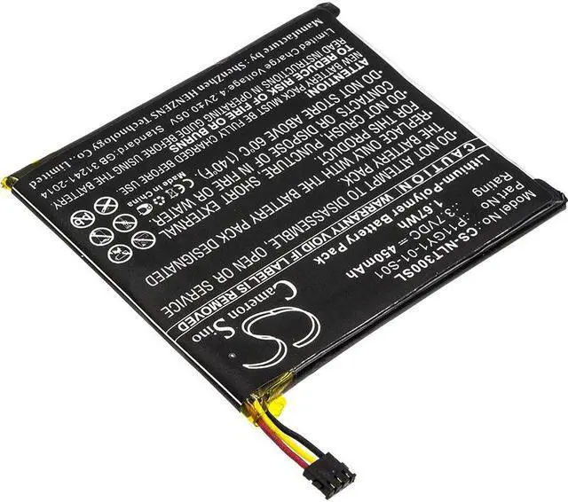 Alt view image 2 of 4 - Estry Battery Replacement for Nest Learning Thermostat T200477 Learning Thermostat T200777 P11GY1-01-S01 3701-0001-01