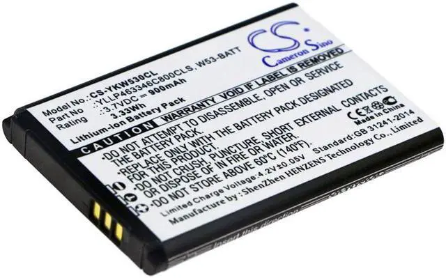 Main image of Estry Battery Replacement for W78H W73H W73 W73P W53h W53P W53 W53-BATT YLLP523446C1010CTM YLLP463346C800CLS