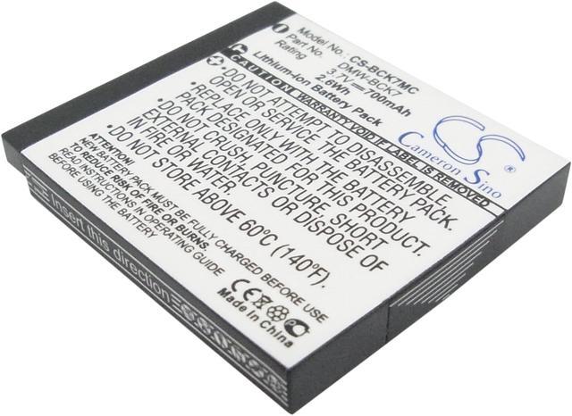 Main image of Battery Replacement for Lumix DMC-FS40S Lumix DMC-FS16A Lumix DMC-FS18V Lumix DMC-SZ7W Lumix DMC-FS40 SDBCK7 VW-BCK7 DMW-BCK7E NCA-YN101F NCA-YN101J ACD-341 DMW-BCK7 NCA-YN101H DMW-BCK7PP