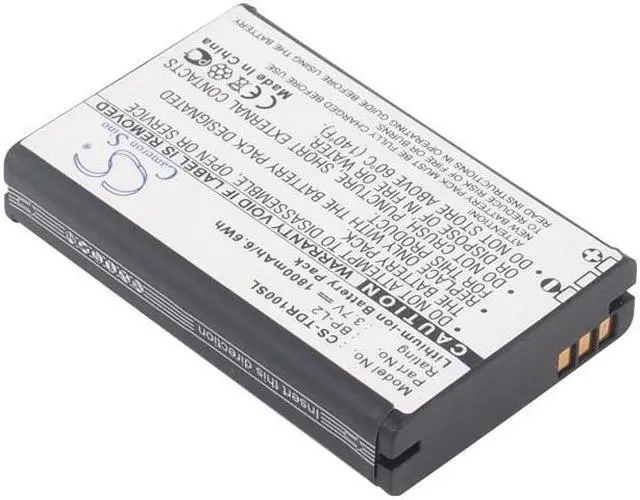 Alt view image 4 of 5 - Estry Battery Replacement for tas DR-1 GT-R1 BP-L2