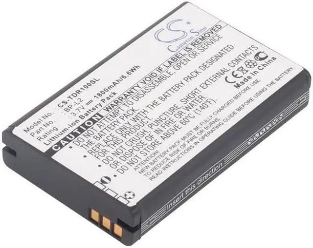 Alt view image 3 of 5 - Estry Battery Replacement for tas DR-1 GT-R1 BP-L2