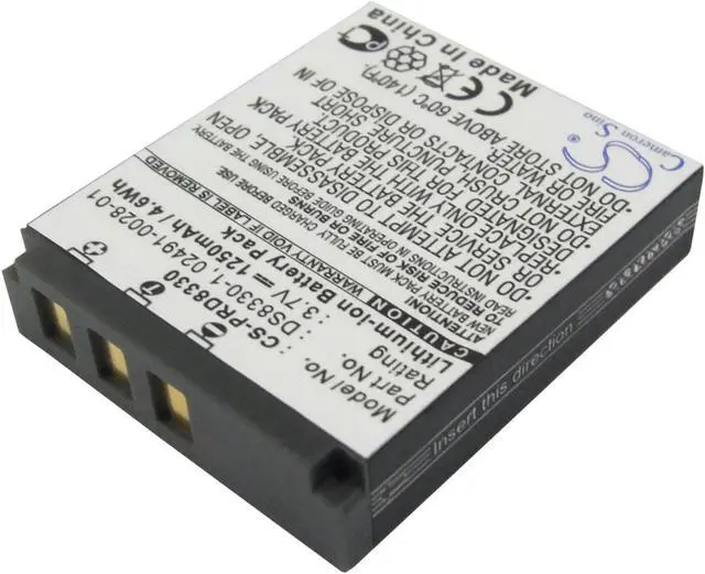 Alt view image 2 of 5 - Estry Battery Replacement for Revue DC 8000 DC 840 XS DC 80 SZ DC 10.1 DC 80 DC 100 02491-0028-01