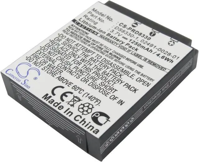 Main image of Estry Battery Replacement for Revue DC 8000 DC 840 XS DC 80 SZ DC 10.1 DC 80 DC 100 02491-0028-01