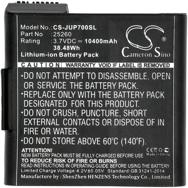 Alt view image 5 of 5 - Estry Battery Replacement for Juniper MS2 Mesa 2 7" Mesa 2 27575 25260
