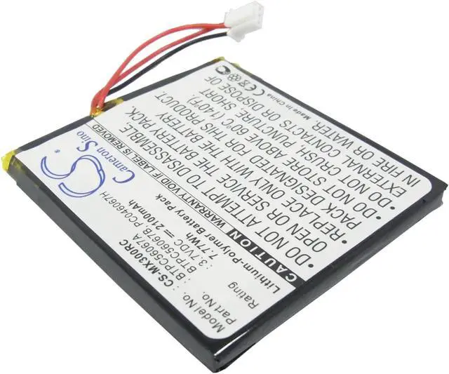 Alt view image 2 of 5 - Estry Battery Replacement for URC MX-3000 MX-3000i RLP-008-2.1 BTPC56067B PC046067H BTPC56067A BTPC56067