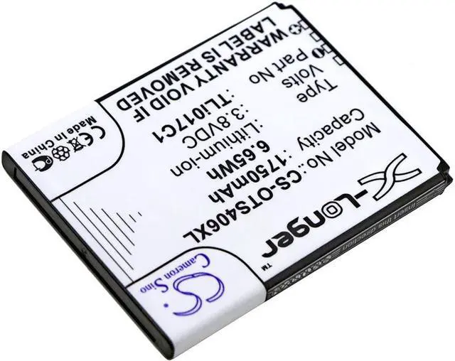 Alt view image 2 of 3 - Battery Replacement for GreatCall Jitterbug Flip 4043SJ Lively Flip Flip 4053 TLi017D1 TLi017C1