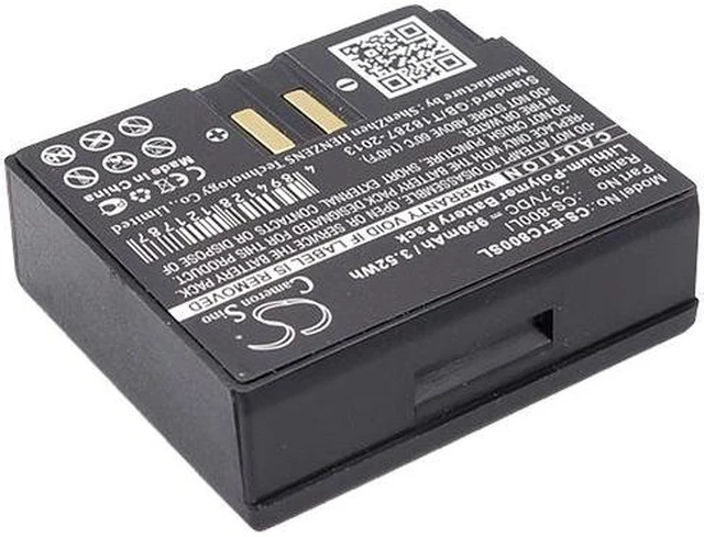 Alt view image 2 of 5 - Estry Battery Replacement for Eartec ComStar Wireless Headsets CS-800LI