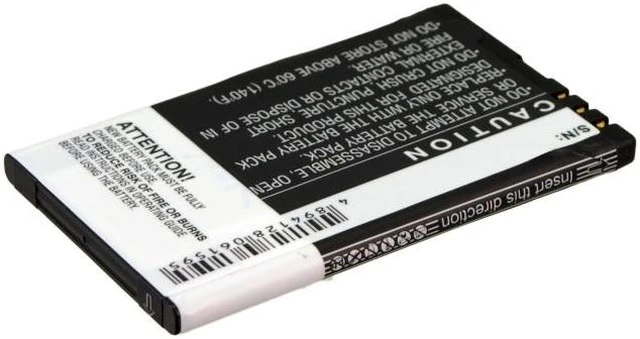 Alt view image 2 of 5 - Estry Battery Replacement for 500 3120C C5-06 C5-03 8800 Gold Arte C5-04 RM-840 5530 XpressMusi 515 C5-05 8800 Arte N515 301-1 C5-3 Asha 311 301 E75 E66 3120 Classic 8800 Carbon Arte Asha 305 BL-4U
