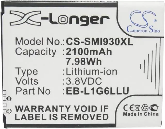 Alt view image 5 of 5 - Estry Battery Replacement for AT&T S 3 S3 SIII S III SGH-I747 EB-L1G6LLA EB-L1G6LLAGSTA EB-L1G6LLK