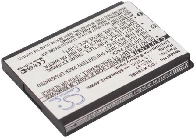 Alt view image 2 of 5 - Estry Battery Replacement for ericsson W850i W710i W800 J220a BST-37