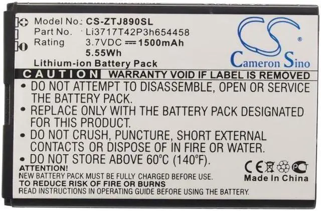 Alt view image 5 of 5 - Estry Battery Replacement for Verizon Jetpack 4G LTE undefined Hotspot 890L Jetpack 890L 4G LTE Jetpack 890L Li3717T42P3h654458