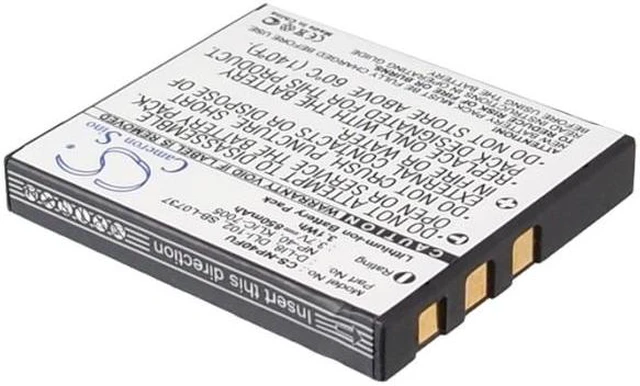 Alt view image 3 of 5 - Estry Battery Replacement for Optio S4i Optio A20 Optio S Optio W10 Optio S5n Optio A40 D-LI8 D-Li85