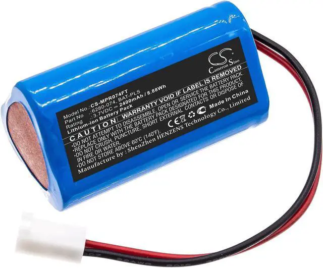 Main image of Estry Battery Replacement for Monarch Pocket LED Stroboscope BAT-PLS 6280-074