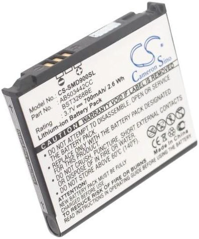 Alt view image 5 of 5 - Estry Battery Replacement for SGH-E783 AB503442CEC/ STD AB503442CE AB503442CAB/ STD AB503442CC AB503442AE BST3268BE AB503442CA