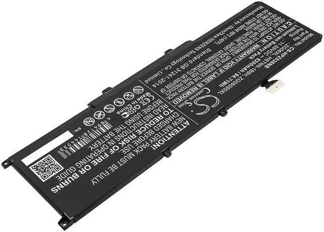 Alt view image 2 of 4 - Battery Replacement for ZBook Studio x360 G5-4QH13EA ZBook Studio x360 G5 ZBook Studio G5 2ZC49EA ZBook Studio G5 2ZC50EA ZG06XL L07045-855 HSTNN-1B8H L07351-1C1 ZG06095XL