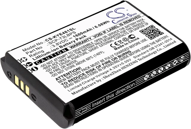 Main image of Estry Battery Replacement for ky DuraXV Extreme DuraXE Epic E4830 E4831 DuraXV Extreme + E4811 DuraXA Equip E4810 SCP-73LBPS