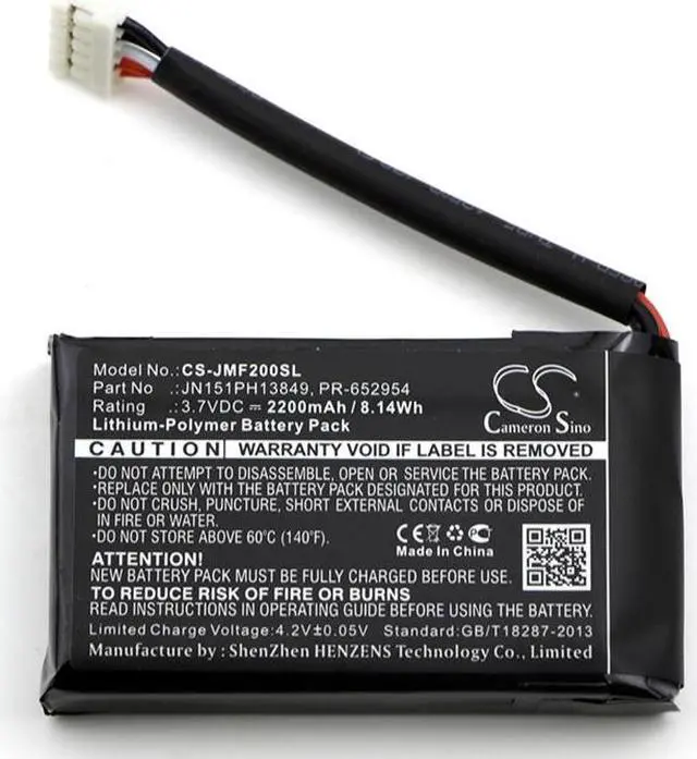 Alt view image 3 of 5 - Estry Battery Replacement for Flip 2 (2014) Flip II (2014) PR-652954 JN151PH13849
